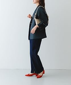 【23.5センチ】イタリア製　定価4万円　リボンパンプス　ワインレッド セール】 『MADE IN JAPAN』リボンパンプス （パンプス